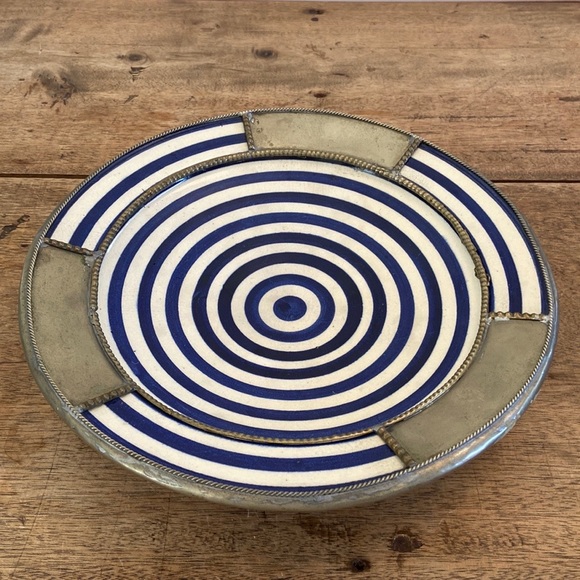 Moroccan Decorative Plate - Picture 2 of 9